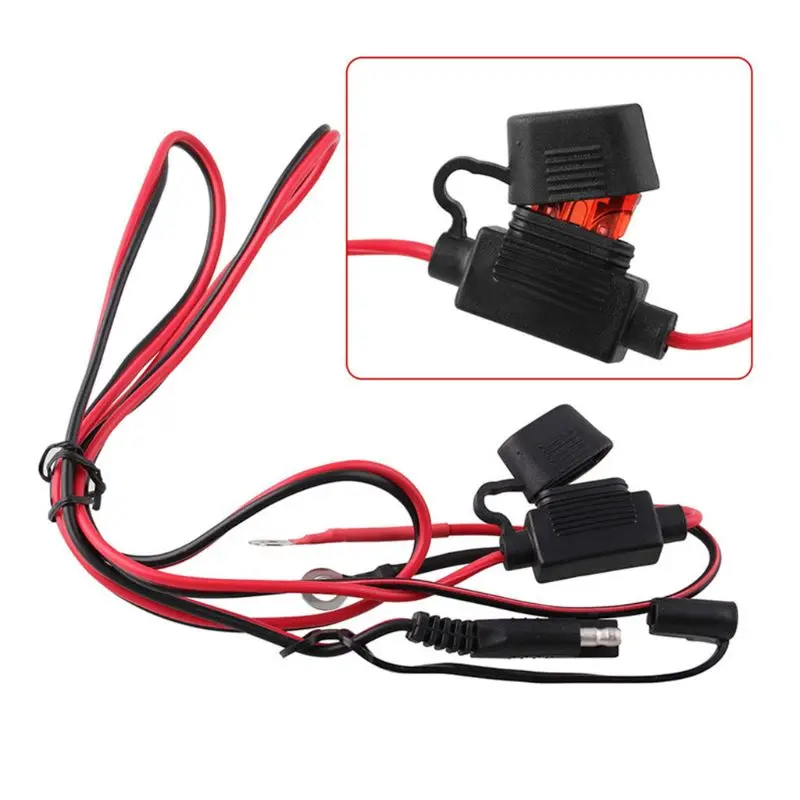 Водонепроницаемый мотоцикл 12 в быстрый разъем Встроенный предохранитель USB