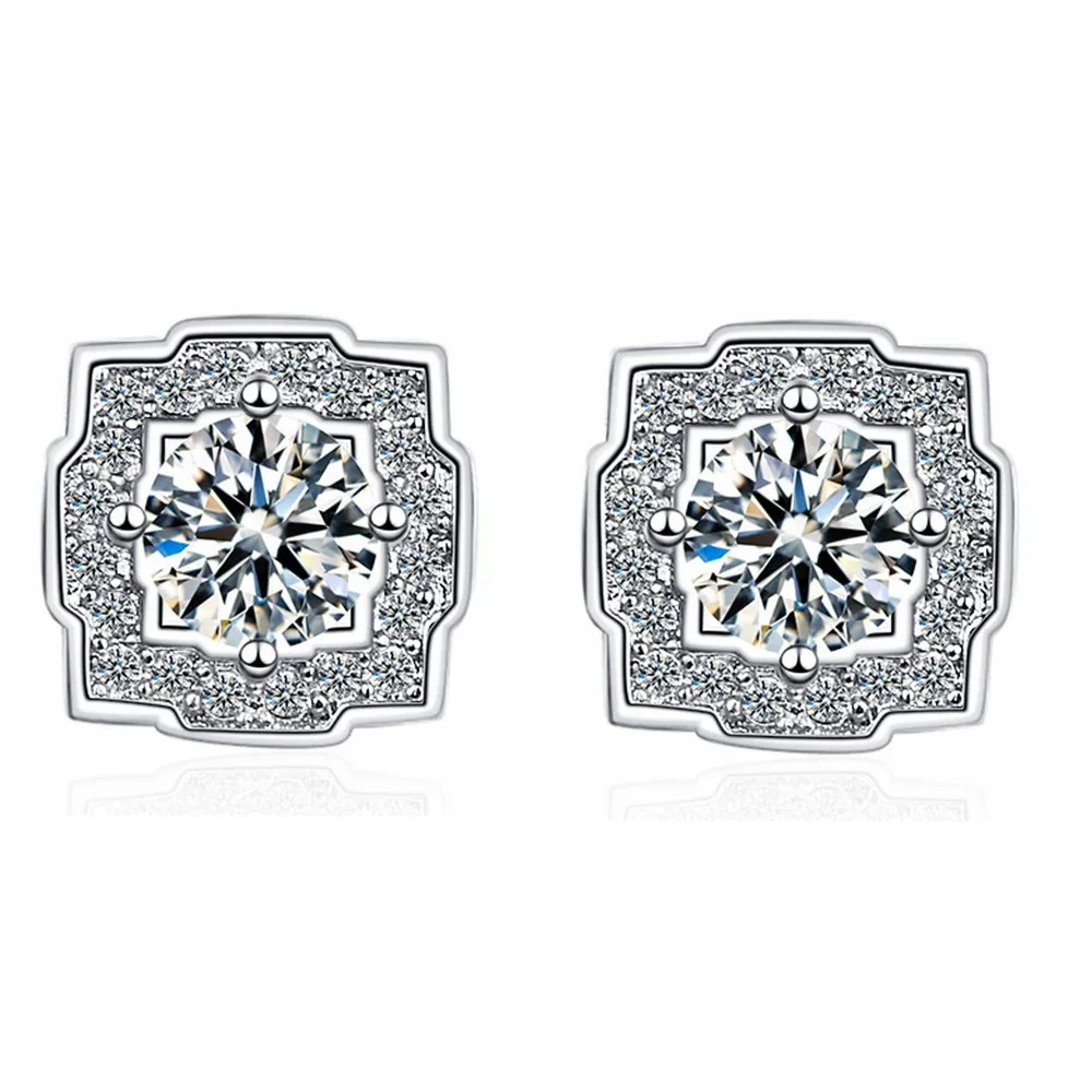 Женские серьги модные ювелирные изделия Банкетный 925 стерлингового серебра