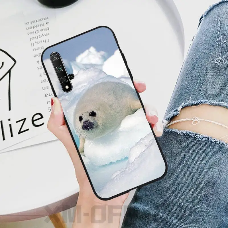 Чехол для телефона LJHYDFCNB белая печать черный мягкий чехол Honor 20 20lite View 7C 8C 7A 8A 10i 20i