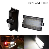 2 pcs led car license number plate light lamp fit for land rover discovery series 3 lr3 4 lr4 freelander 2 lr2 range rover sport