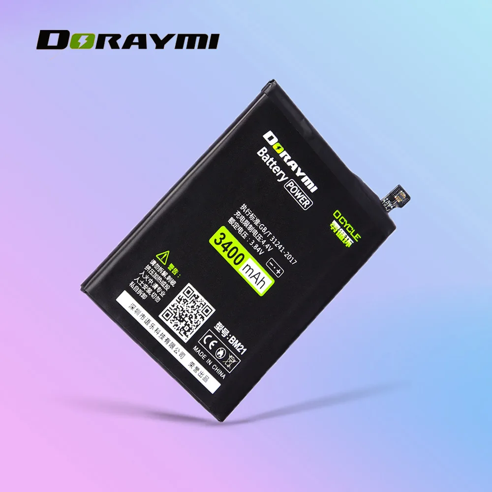 DORAYMI BM21 батарея для Xiaomi MI Note 3GB Note3GB RAM Мобильный телефон батареи литий полимерная