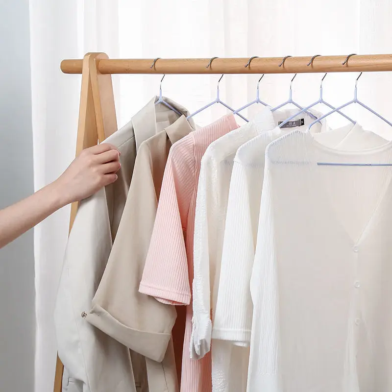 10 шт./компл. стальной проволоки вешалки для одежды способный преодолевать Броды