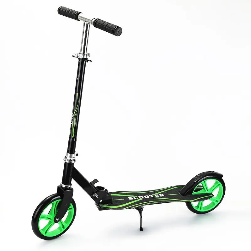 Factory Direct Teenagers Adult Scooter Two-Wheeled Work Portable Foldable Big Wheel | Kick Scooters Foot
