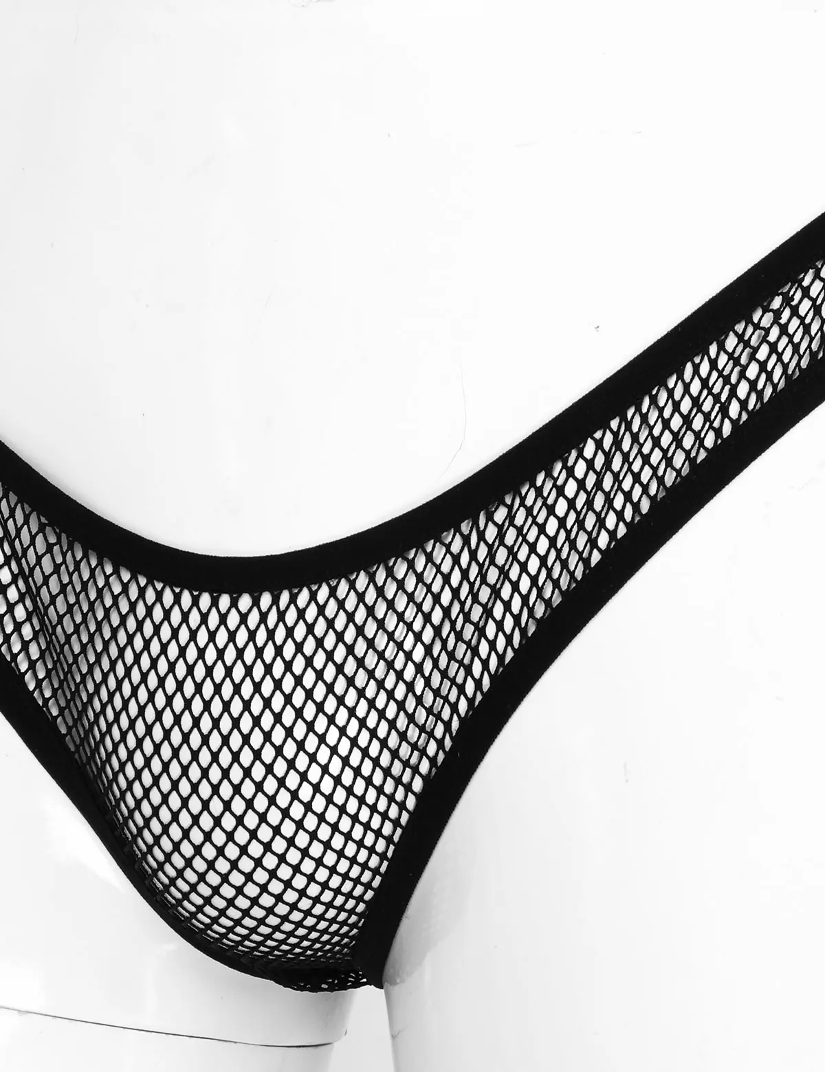 Гей Нижнее белье эротический костюм для мужчин ажурное Прозрачное нижнее