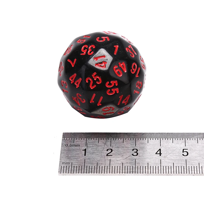1 шт. игральные кости полиэдральный D60 Multi кубика цифровой игра в вечерние