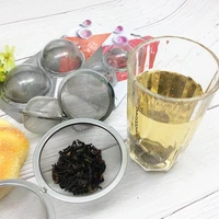 mesh tea strainer stainless steel tea infuser reusable metal tea bag filter loose leaf green tea strainer for mug teapot teaware