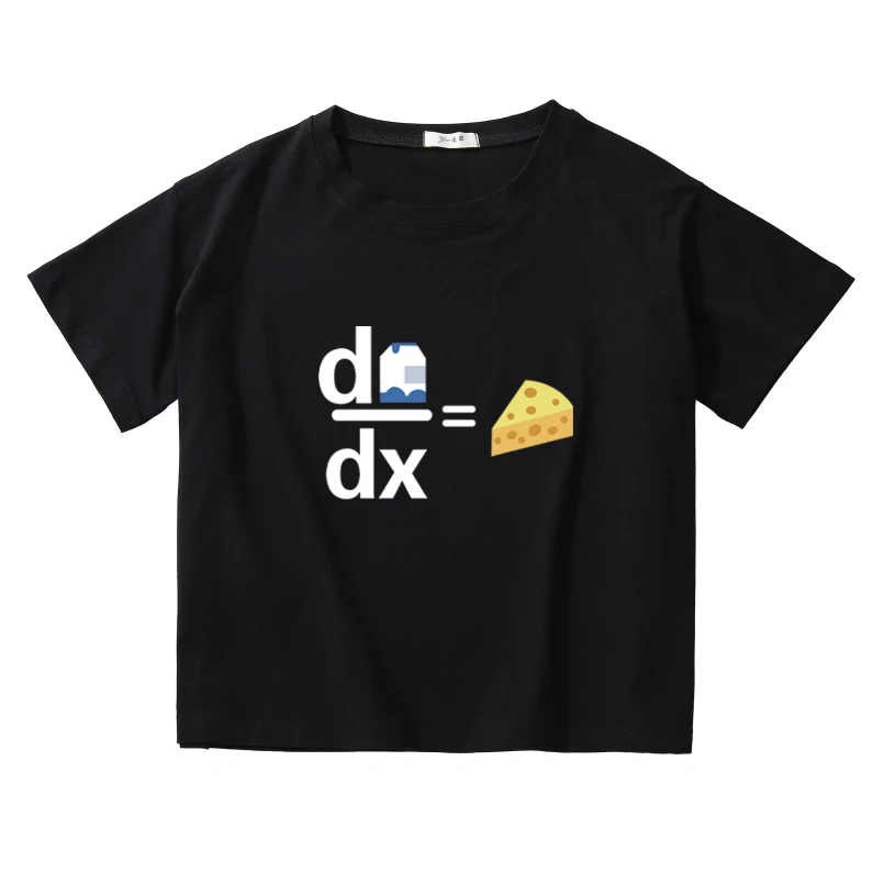 Женский короткий топ из 100% хлопка забавная футболка в Корейском стиле с рисунком