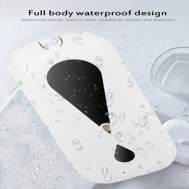 

3 Style Choose Soap Dispenser 1200ml Touchless Wall-Mounted Automatic Sensor Bathroom Spray Drip Foam Hand Disinfection Machine