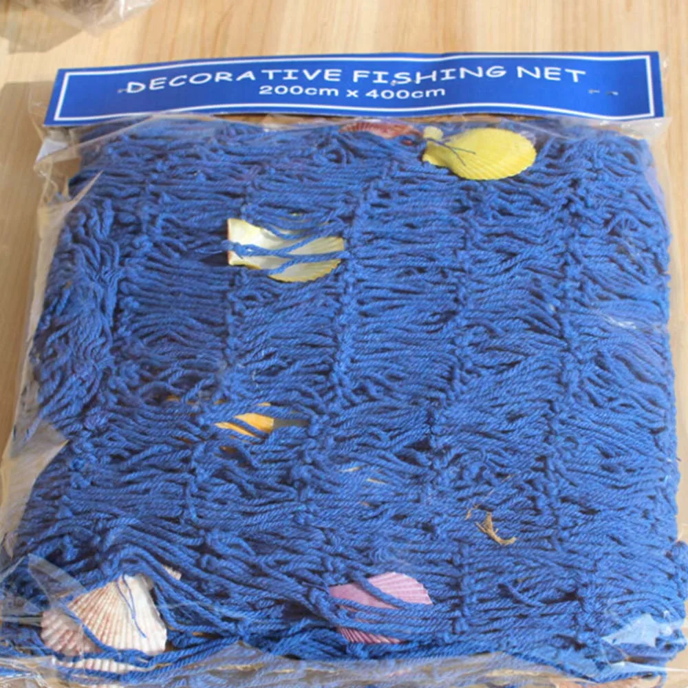 150*200 см сеть из хлопковой нити ручной работы декоративные рыболовные сети