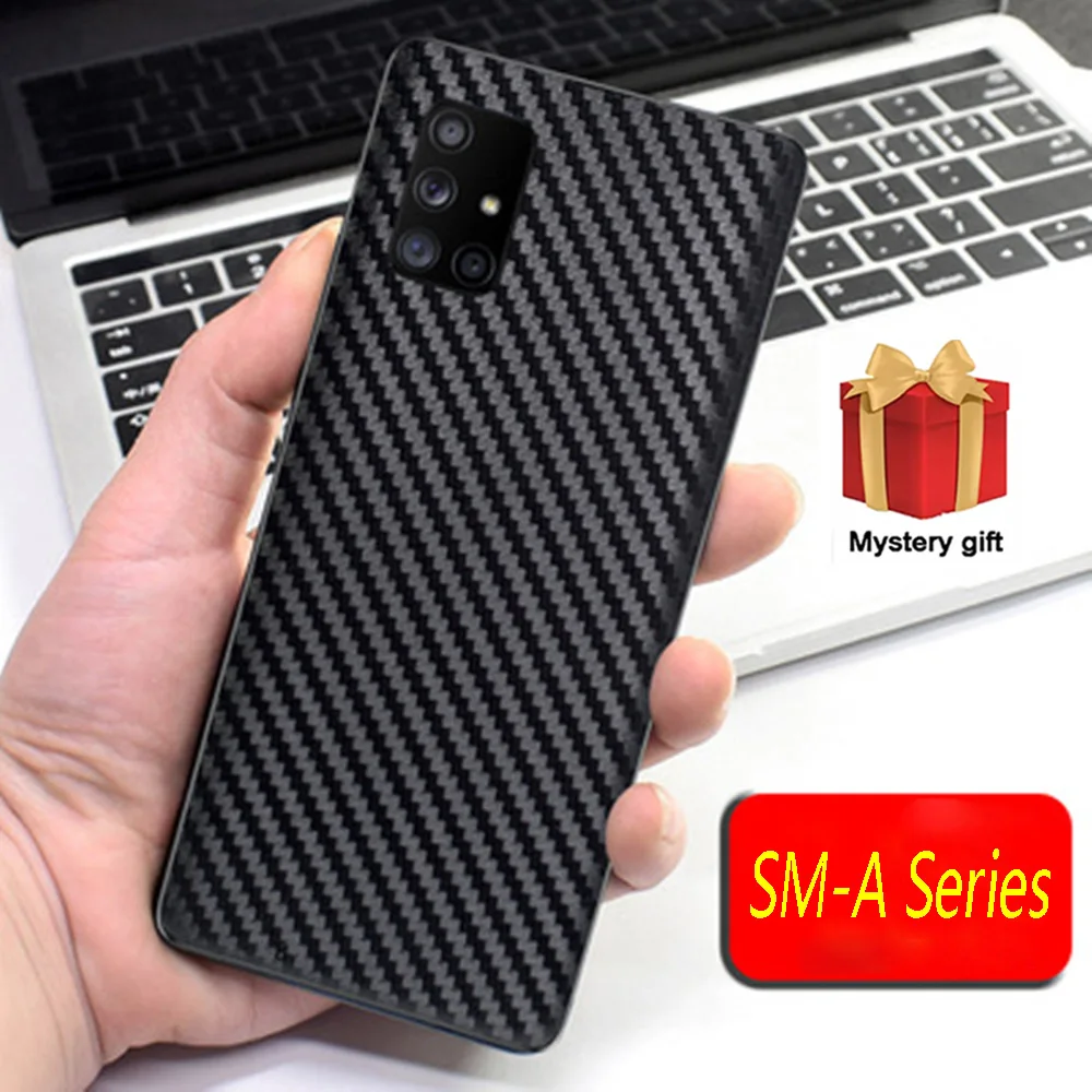 

3D Carbon Fiber Film Back Film For Samsung Galaxy A52 A51 A71 A20 A30 A40 A50 A60 A70 A80 A90 A20S A30S A40S A50S A70S Stickers