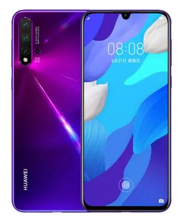 Huawei Nova 5 Pro мобильный телефон 48MP Quad камера NFC Kirin 980 экран отпечатков пальцев 6 39