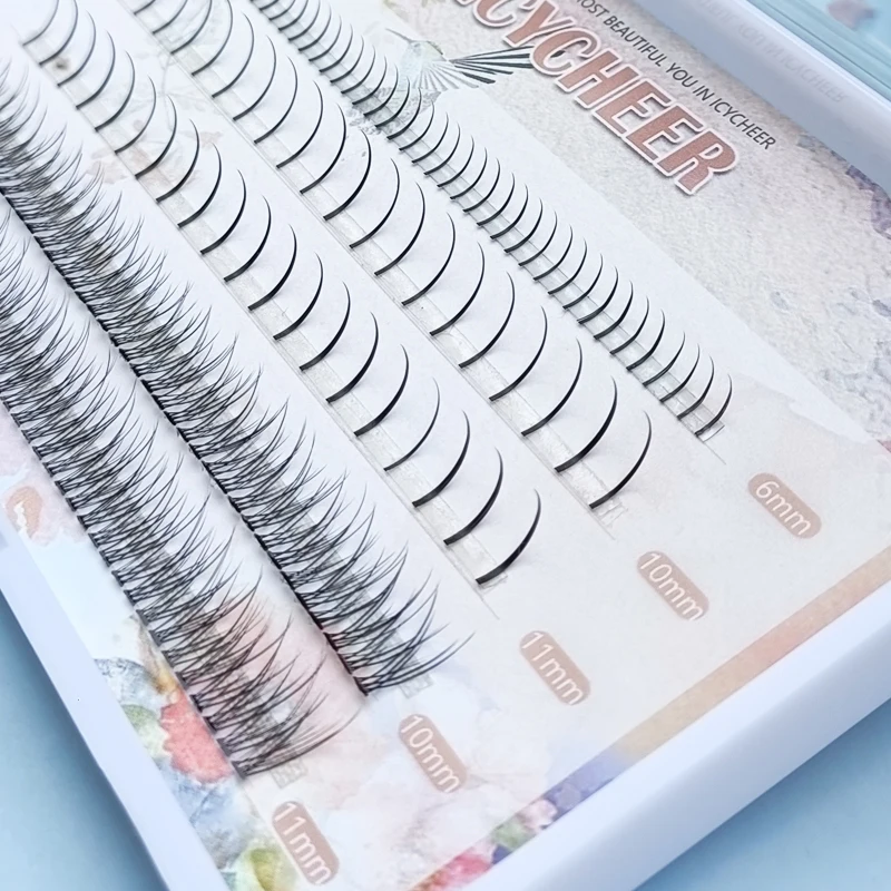 Верхние и нижние накладные ресницы волшебный рыбий хвост как кукла сексуальные