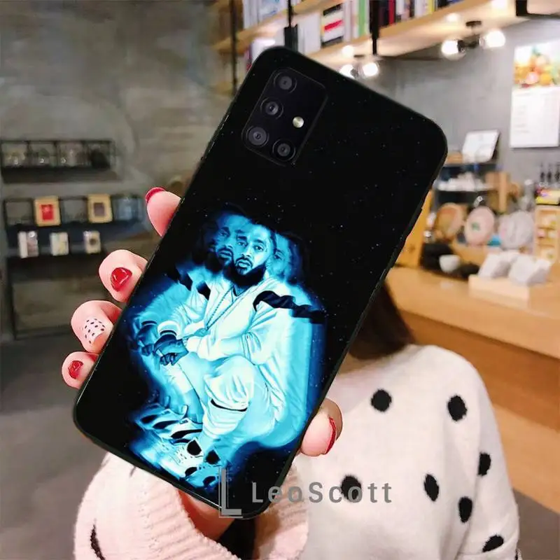 

Nipsey Hussle Phone Cases For Samsung A50 A51 A71 A31 A21S S8 S9 S10 S20 S21 Plus Fe Ultra 4G 5G