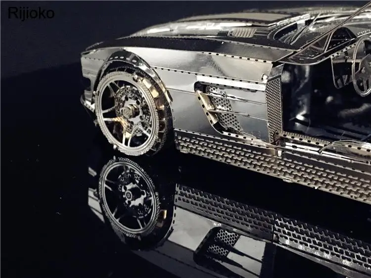 

Butterfly Wing Sports Car Handmade Gift Metal Assembled Model Toy