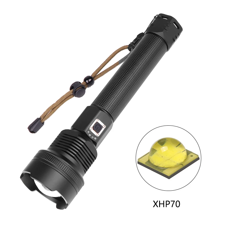 Светодиодный фонарик XANES 1907 XHP70 1900 лм 3 режима USB перезаряжаемый масштабируемый