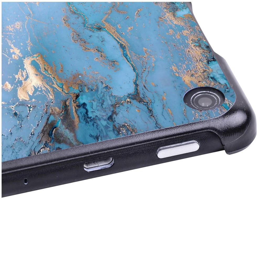 For Amazon Fire HD 8 (6th/7th/8th Gen 2016 2017 2018 Release) -tablet PC Plastic Printed marble pattern Slim Stand Case Cover | Компьютеры