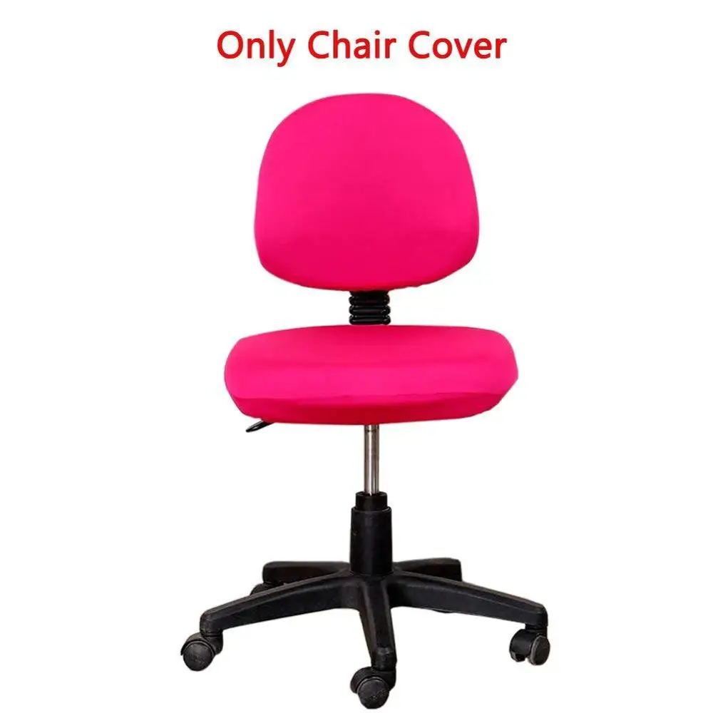 Удобные мягкие стулья чехлы Разделение компьютерный офисный стол чехлов стрейч