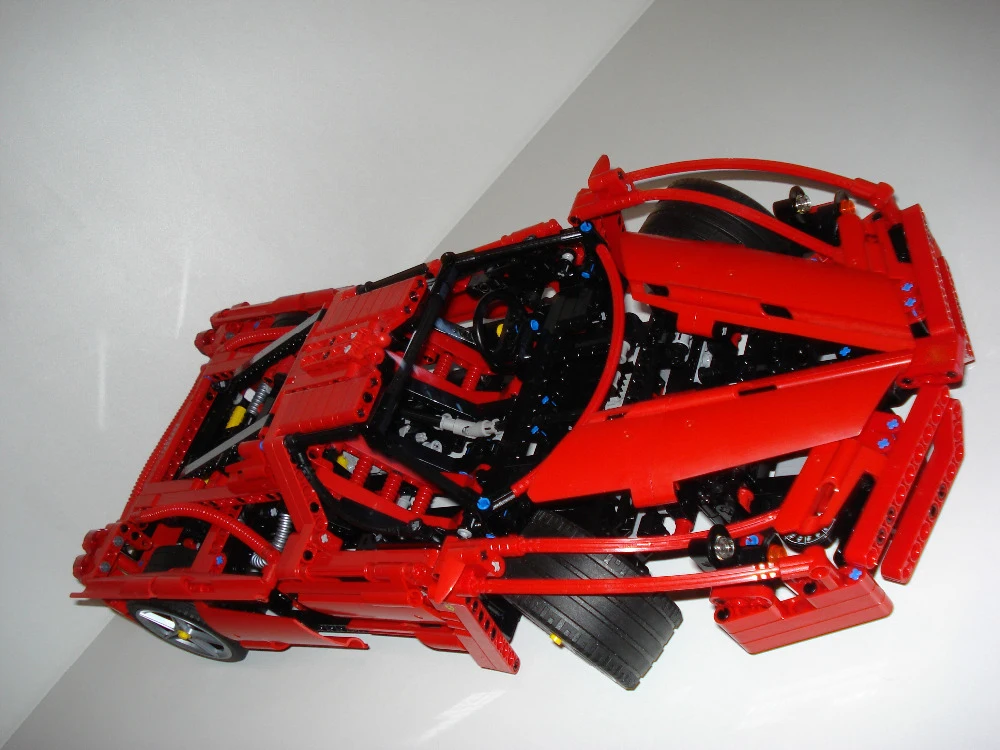 Моделирующая модель суперкара aibloly 9186 1:10 строительный блок развивающие