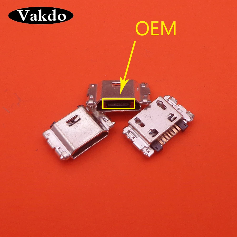 200 шт. 7 контактный разъем Micro USB для зарядки Samsung Galaxy J3 J5 J7 J1 J100 J330 J330F J530 J530F J730