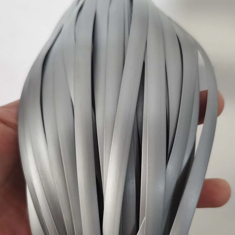 

8mm 500g Silver Grey PE Synthetic Rattan Cane Material Handmade DIY Weaving Crafts Home Chair Baset Sofa Table Repair Decor