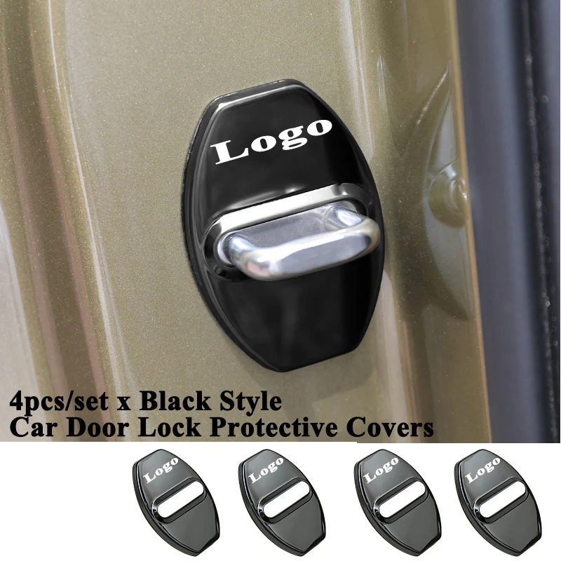 4 шт./компл. Стайлинг из нержавеющей стали ранняя Пряжка защитные аксессуары для