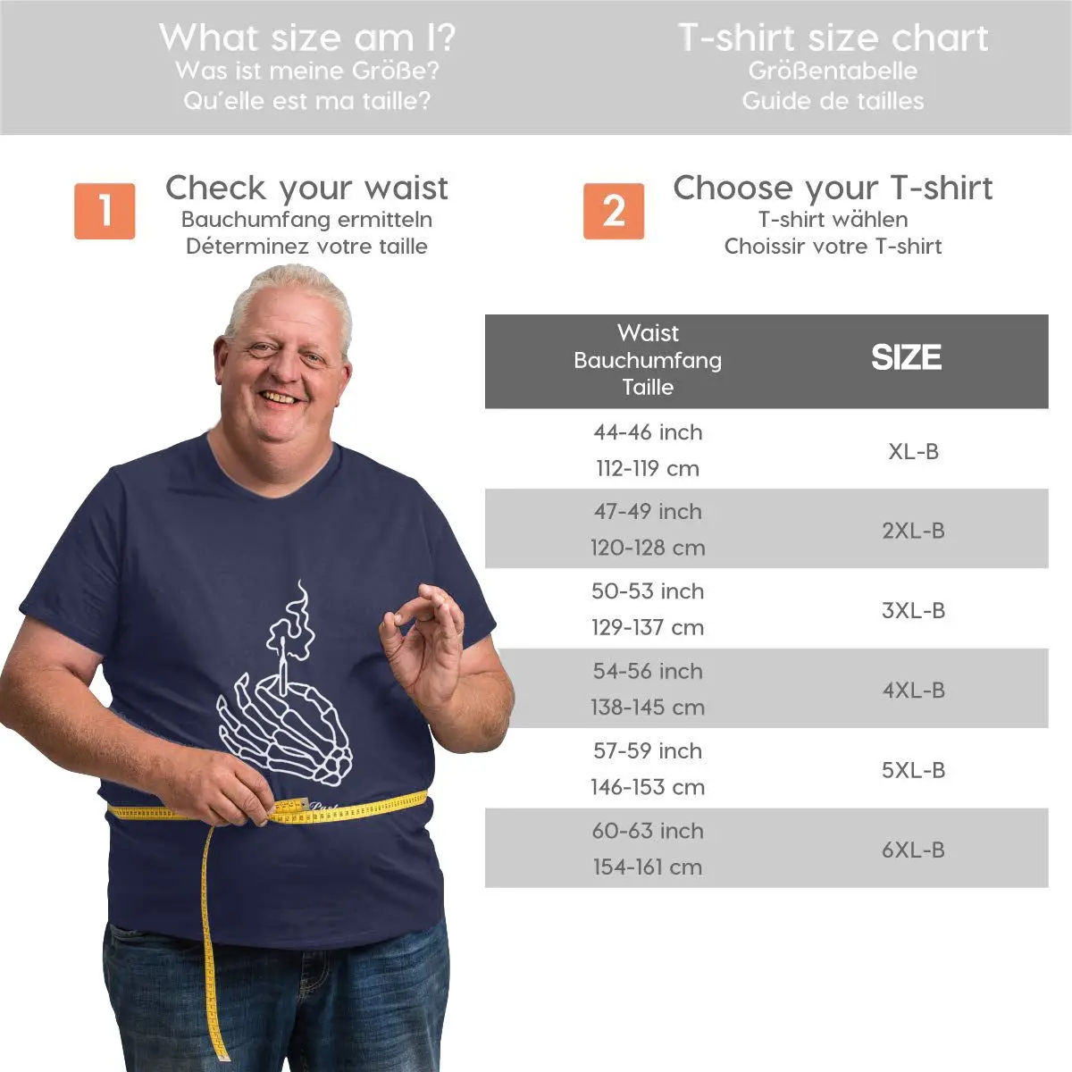

Dark Blue Men Plus Size T-shirts Loose Cotton Oversized Tee Shirts for Father Big Tall Man Summer Workout Top Tees Short Sleeves