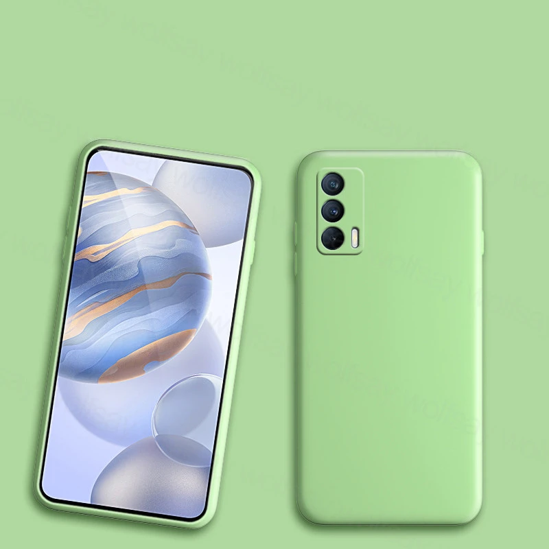 tpu cover for realme gt 5g case for realme gt 5g cover cases shockproof original liquid silicone protetcive bumper for realme gt free global shipping