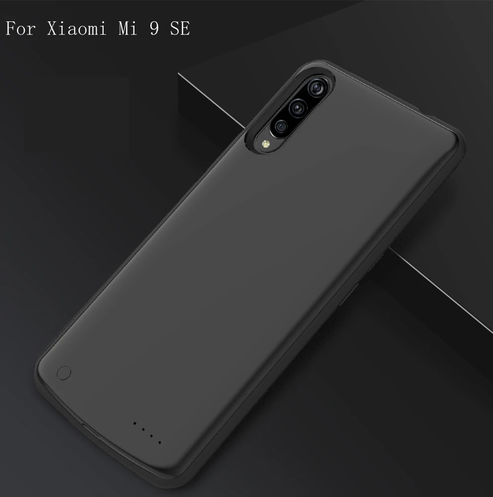 Mi9 SE Black Чехол для зарядного устройства для Xiaomi 9 SE Redmi Note 8 7 K20 Pro Чехол для зарядного устройства - Цвет: Mi9 SE Black