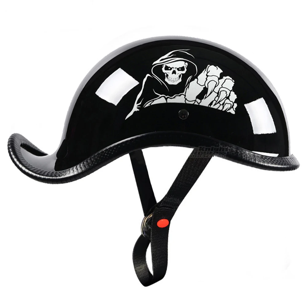 

Retro Motorcycle Helmet Moto Helmet Scooter Racing Vintage Half Face Biker Motorbike Crash Moto Riding Helmet Casco Moto