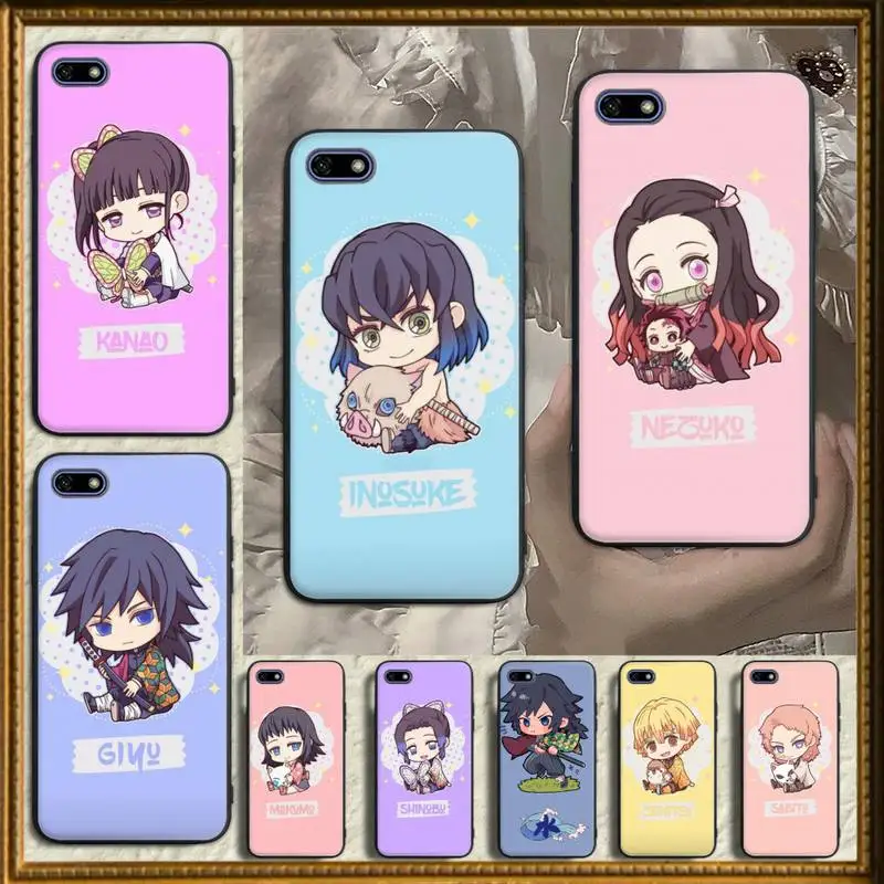 

Demon Slayer Case cute Phone Case for Samsung S7 edge S8 S9 S10 E S20 S30 plus ultra 5G Cover