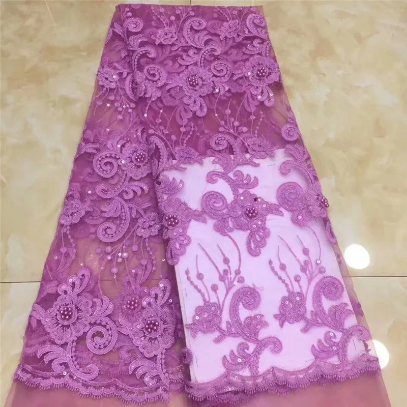 2019 африканская Высококачественная французская нигерийская сетка с блестками