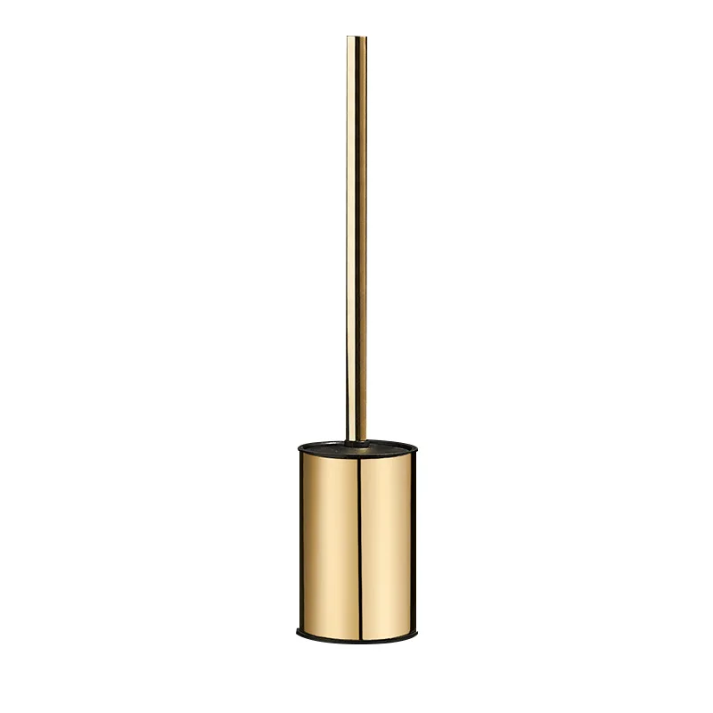 

Black Toilet Brush Stainless Steel freestanding Bowl wc brush Bathroom Cleaning Tool Holder With Base Toilet Brush Holder