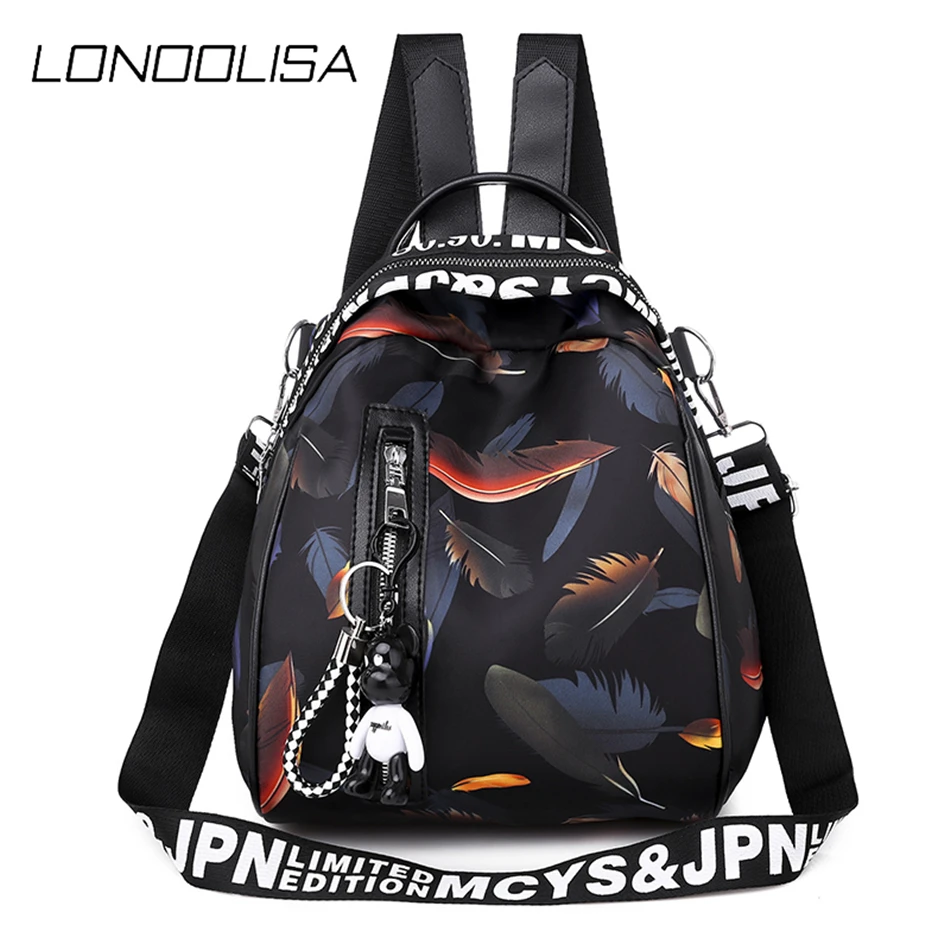 

New Multifunction Fashion Printing Backpack High Quality Waterproof Oxford Travel Backpacks for School Teenagers Girls Sac A Dos