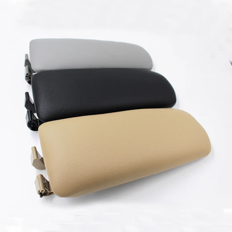 Обновите автомобильные подлокотник центральной консоли крышка Кожаный