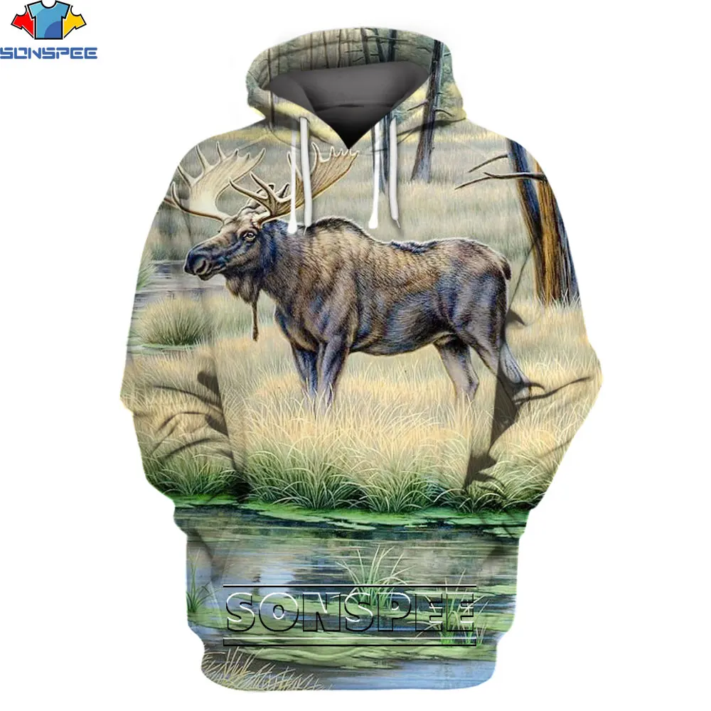 

Свитшот мужской/женский с капюшоном и 3D-принтом, в стиле Харадзюку