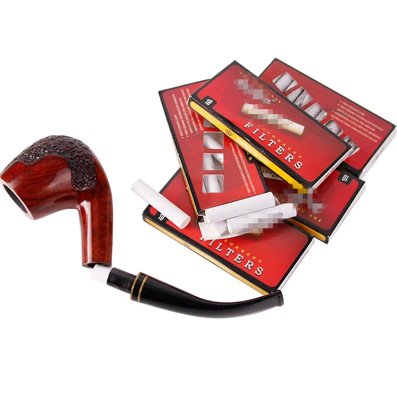 250 фильтров/коробок 9 мм одноразовые фильтры с активированным углем для табака