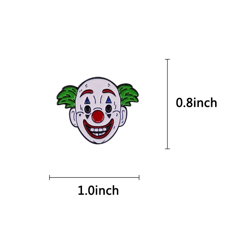 2019 маска клоуна Хоакина Феникса Артура флека фотосессия значок | Украшения и