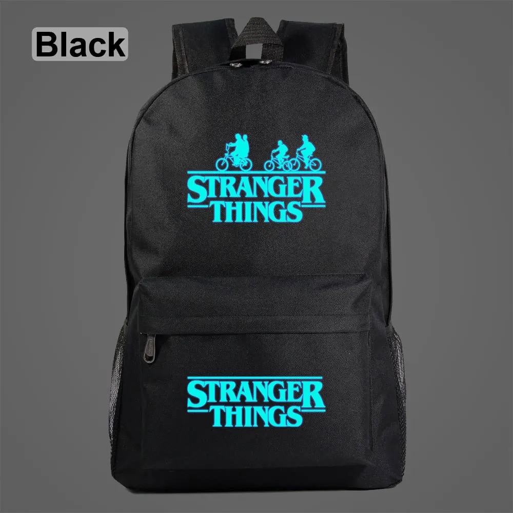 Синяя светящаяся модная школьная сумка для мальчиков и девочек с необычными