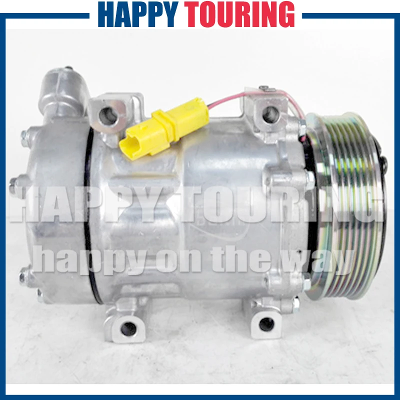 Компрессор переменного тока SD7V16 для Citroen C5 C8 xsara Peugeot 406 607 807/ Fiat scudo 9659232180 544083 6453NL