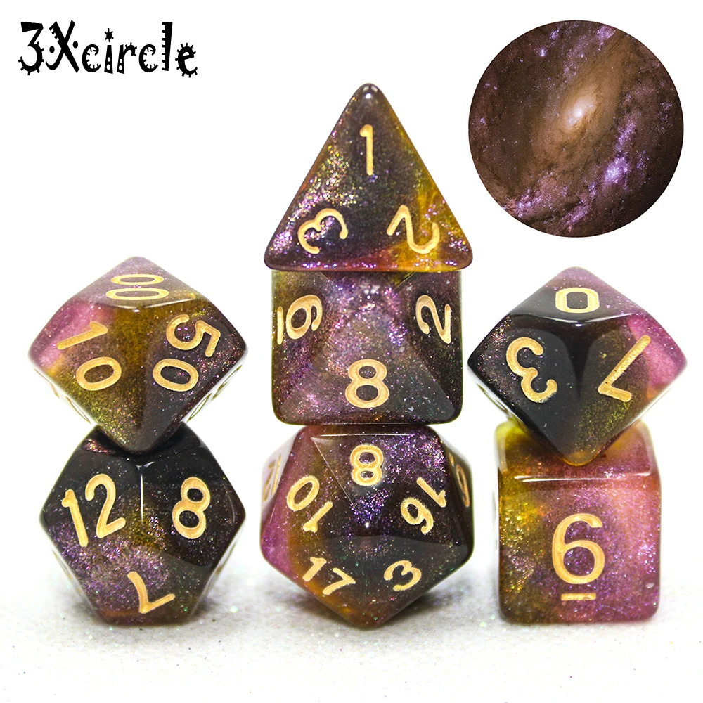 Набор цифровых игральных костей с вселенной уникальным эффектом|Настольные