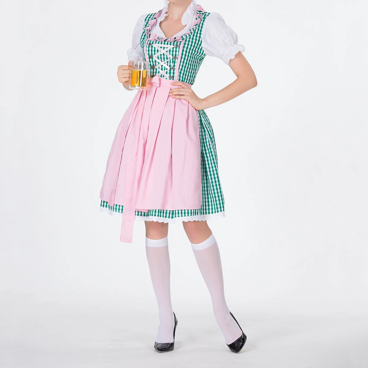 2019 новый немецкий традиционный костюм для Октоберфеста пивная девушка баварское