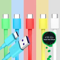 5a usb type c cable for samsung s20 s9 s8 xiaomi huawei mate40 p30 pro fast charge mobile phone charging wire cable usb charging