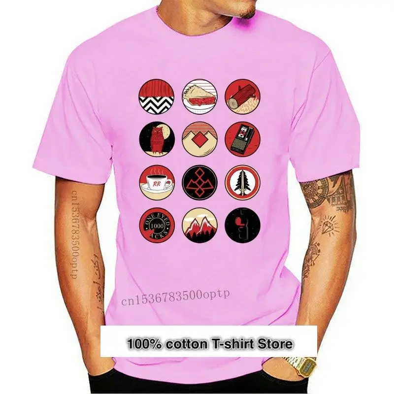 

Camiseta 100% хлопок для мужчин, принт для платья, модный, с принтом двух пиков