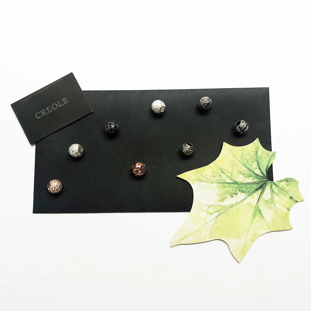 Подвеска в виде сердечек из морской звезды с бусинами стерлингового серебра 925