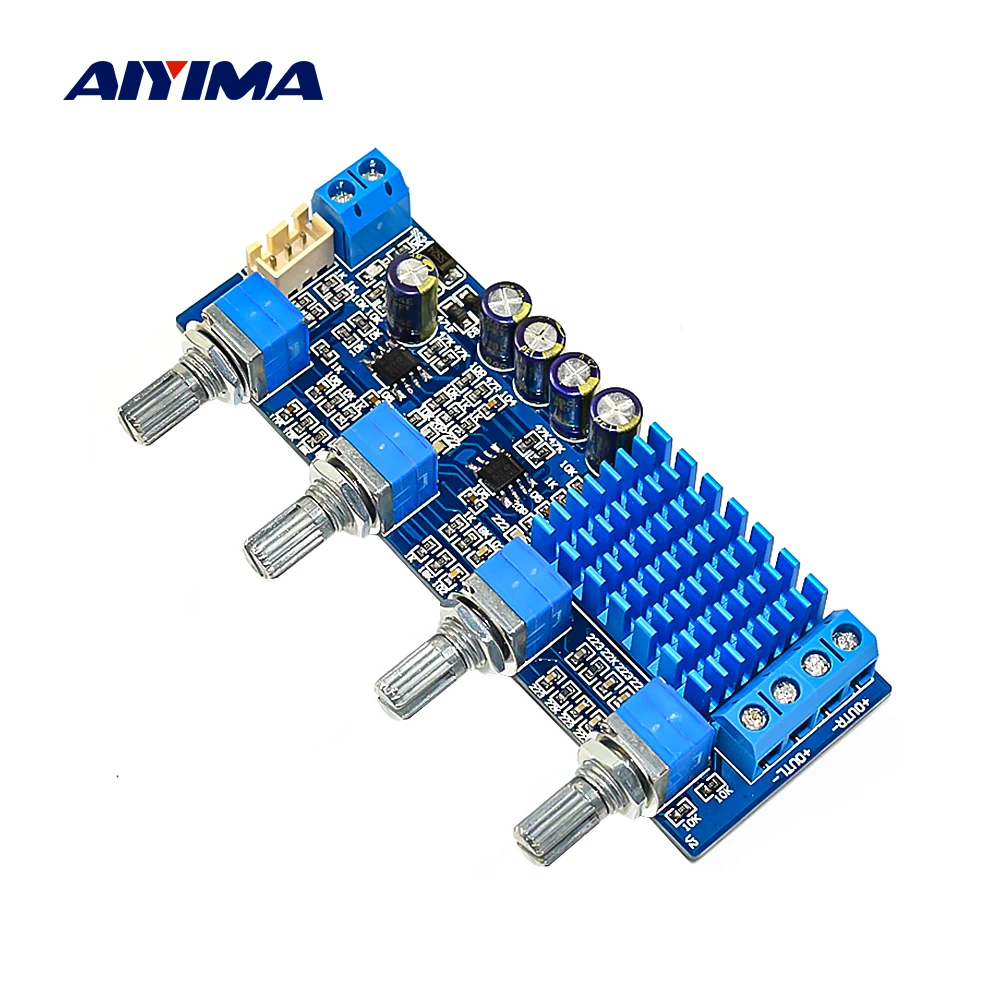 AIYIMA TPA3116 двухканальный Hifi домашний усилитель мощности 30Wx2 Dual Op Amp цифровые