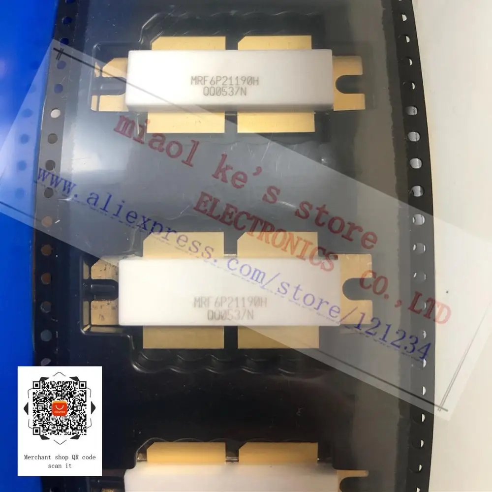 100% оригинал: MRF6P21190H MRF6P21190HR5 MRF6P21190HR6 [ FET RF 68V 15.5dB 44W 2,12 GHZ NI-1230/Чехол 375D-05] оригинальный транзистор