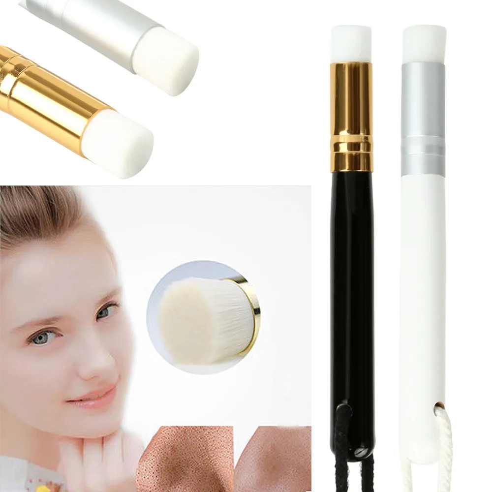 Peel Off Blackhead Nose Cleaning Skin Care Remover Tool Washing Makeup Black White Brush Blackheads Acne Wash | Красота и здоровье