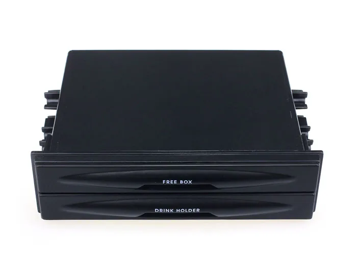 Универсальное автомобильное радио с двойным Din карманная для напитков