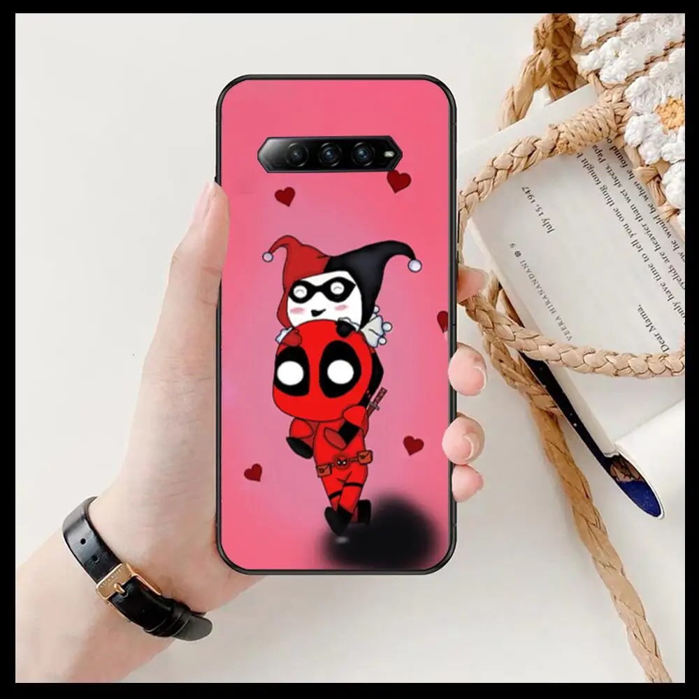 Мягкий ТПУ чехол для телефона Marvel Дэдпул xiaomi redmi Black Shark 4 Pro 2 3 3s чехлы Helo черный