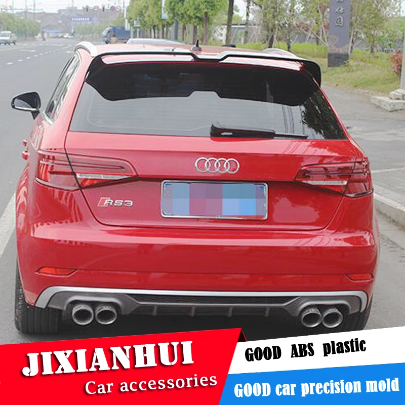 Спойлер для хэтчбека Audi A3 2014-2019 спойлер HSC из АБС-пластика цветной задний